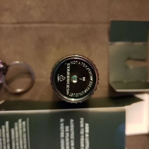 Starbucks Iridescent Key Chain Cold Cup with straw - Picture 8 of 8